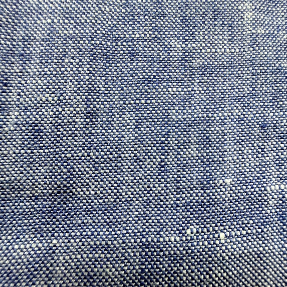 UNTUCKit Mens XXL Relaxed Fit 100% Linen Button Down Shirt Blue Long Sleeve - Picture 10 of 10